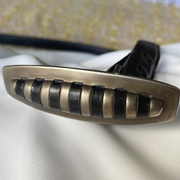 Vintage Karen Callan Leather Belt - Picture 6 of 9